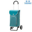 Scala Shopper Plus Famke - Chariot de courses 2 roues - Pétrole - 47 L - Andersen Shopper Manufaktur