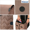 Scala Shopper Plus Hilma - Chariot de courses 2 roues - Mousse - 45 L - Andersen Shopper Manufaktur