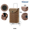 Scala Shopper Plus Hilma - Chariot de courses 2 roues - Mousse - 45 L - Andersen Shopper Manufaktur