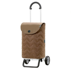 Scala Shopper Plus Hilma - Chariot de courses 2 roues - Mousse - 45 L - Andersen Shopper Manufaktur