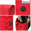 Scala Shopper Plus Hilma - Chariot de courses 2 roues - Rouge - 45 L - Andersen Shopper Manufaktur