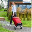 Scala Shopper Plus Hilma - Chariot de courses 2 roues - Rouge - 45 L - Andersen Shopper Manufaktur