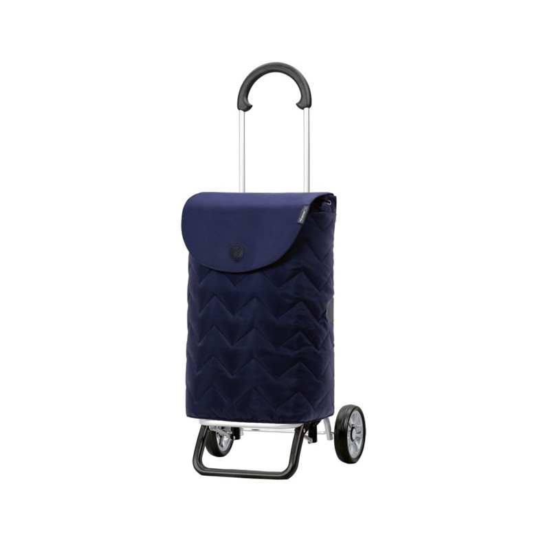 Scala Shopper Plus Hilma - Chariot de courses 2 roues - Bleu - 45 L - Andersen Shopper Manufaktur