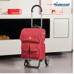 Scala Shopper plus Ipek Mini - Chariot de courses 2 roues - Rouge - 36 L - Andersen Shopper Manufaktur