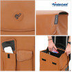 Scala Shopper plus Abbo - Chariot de courses 2 roues - Marron - 42 L - Andersen Shopper Manufaktur