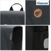 Alu Star Shopper Hera - Chariot de courses 2 roues - Noir - 47 L - Andersen Shopper Manufaktur