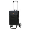 Alu Star Shopper Hera - Chariot de courses 2 roues - Noir - 47 L - Andersen Shopper Manufaktur