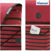 Alu Star Shopper Hera - Chariot de courses 2 roues - Bordeaux - 47 L - Andersen Shopper Manufaktur