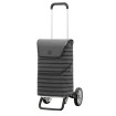 Alu Star Shopper Jelke - Chariot de courses 2 roues - Anthracite - 46 L - Andersen Shopper Manufaktur