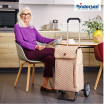 Alu Star Shopper Lissa - Chariot de courses 2 roues - Sable - 43 L - Andersen Shopper Manufaktur
