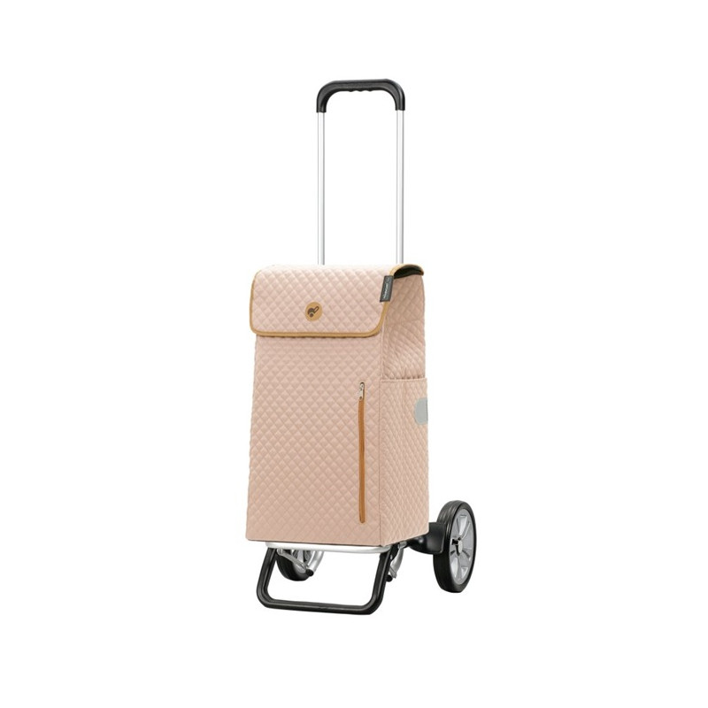 Alu Star Shopper Lissa - Chariot de courses 2 roues - Sable - 43 L - Andersen Shopper Manufaktur