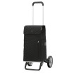 Alu Star Shopper Lissa - Chariot de courses 2 roues - Noir - 43 L - Andersen Shopper Manufaktur