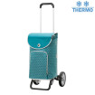 Alu Star Shopper Famke - Chariot de courses 2 roues - Pétrole - 47 L - Andersen Shopper Manufaktur
