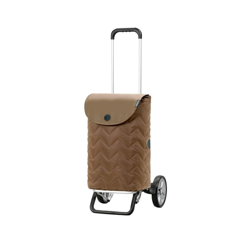 Alu Star Shopper Hilma - Chariot de courses 2 roues - Mousse - 45 L - Andersen Shopper Manufaktur