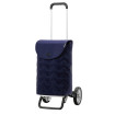 Alu Star Shopper Hilma - Chariot de courses 2 roues - Bleu - 45 L - Andersen Shopper Manufaktur