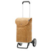 Alu Star Shopper Marta - Chariot de courses 2 roues - Camel - 47 L - Andersen Shopper Manufaktur
