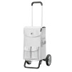 Alu Star Shopper Abbo - Chariot de courses 2 roues - Argent - 42 L - Andersen Shopper Manufaktur