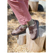 Sneaker à Scratch Marron Bicolore Femme CHUT BR 3612 - BRUMAN