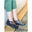 Chausson Marron Motif Argenté Femme CHUT BR 35604 A - BRUMAN
