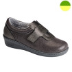 Chaussure à Grande Ouverture Anthracite Femme CHUT BR 3516 B - BRUMAN