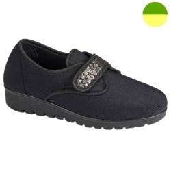 Chausson Noir Femme CHUT BR 3596 - BRUMAN