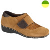 Chaussure Citadine à Grande Ouverture Marron Ocre Femme CHUT BR 3594 - BRUMAN