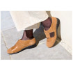 Chaussure Citadine à Grande Ouverture Marron Ocre Femme CHUT BR 3594 - BRUMAN