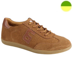Sneaker à Glissière et Lacet Marron Mixte CHUT BR 3602 B - BRUMAN
