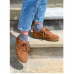 Sneaker à Glissière et Lacet Marron Mixte CHUT BR 3602 B - BRUMAN
