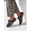 Sneaker à Glissière et Lacet Noir Mixte CHUT BR 3602 C - BRUMAN