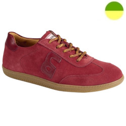 Sneaker à Glissière et Lacet Bordeaux Mixte CHUT BR 3602 D - BRUMAN