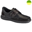 Sneaker Cuir Noir / Effet Vernis Femme CHUT BR 3618 - BRUMAN