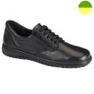 Sneaker à Glissière et Lacet Noir Femme CHUT BR 3619 - BRUMAN