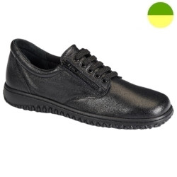 Sneaker à Glissière et Lacet Noir Femme CHUT BR 3619 - BRUMAN