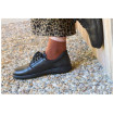 Sneaker à Glissière et Lacet Noir Femme CHUT BR 3619 - BRUMAN