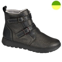 Bottine Noir Anthracite Femme CHUT BR 3591 - BRUMAN