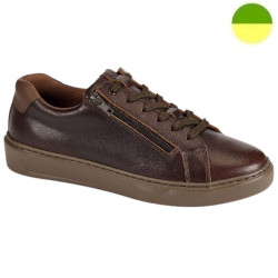 Sneaker à Lacet et Glissière Marron Homme CHUT AD 2319 O - ADOUR