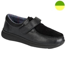 Chaussure à Large Soufflet Noir Homme CHUT BR 3587 - ADOUR
