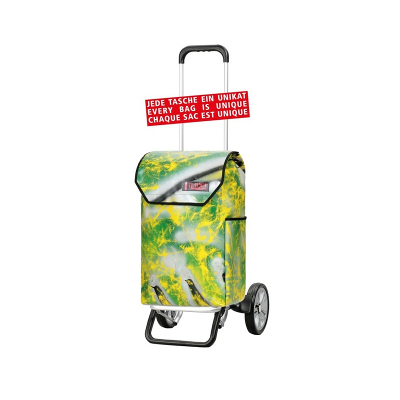 Alu Star Shopper Truck A7 - Chariot de courses 2 roues - 38 L - Andersen Shopper Manufaktur