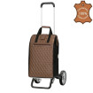 Alu Star Shopper Inra - Chariot de courses 2 roues - Marron - 44 L - Andersen Shopper Manufaktur