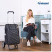 Alu Star Shopper Inra - Chariot de courses 2 roues - Marron - 44 L - Andersen Shopper Manufaktur