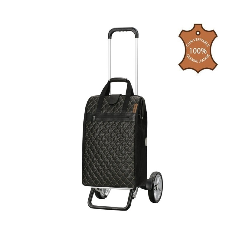 Alu Star Shopper Inra - Chariot de courses 2 roues - Marron - 44 L - Andersen Shopper Manufaktur