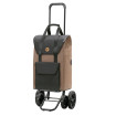 Quattro Shopper Senta 2.0 - Chariot de courses 4 roues - Sable - 49 L - Andersen Shopper Manufaktur