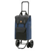 Quattro Shopper Senta 2.0 - Chariot de courses 4 roues - Bleu - 49 L - Andersen Shopper Manufaktur