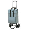 Quattro Shopper Lisa - Chariot de courses 4 roues - Bleu - 49 L - Andersen Shopper Manufaktur