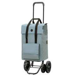 Quattro Shopper Lisa - Chariot de courses 4 roues - Bleu - 49 L - Andersen Shopper Manufaktur
