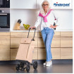 Quattro Shopper Lissa - Chariot de courses 4 roues - Sable - 43 L - Andersen Shopper Manufaktur