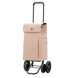 Quattro Shopper Lissa - Chariot de courses 4 roues - Sable - 43 L - Andersen Shopper Manufaktur