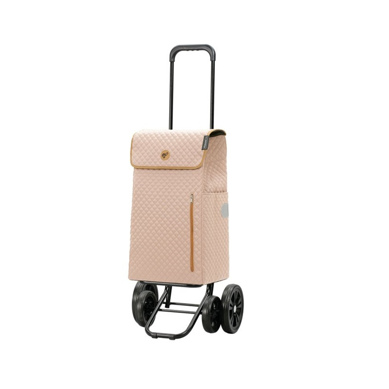 Quattro Shopper Lissa - Chariot de courses 4 roues - Sable - 43 L - Andersen Shopper Manufaktur