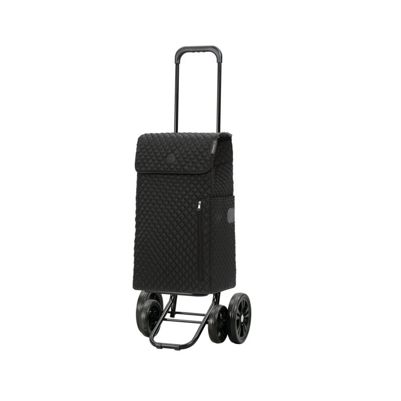 Quattro Shopper Lissa - Chariot de courses 4 roues - Noir - 43 L - Andersen Shopper Manufaktur